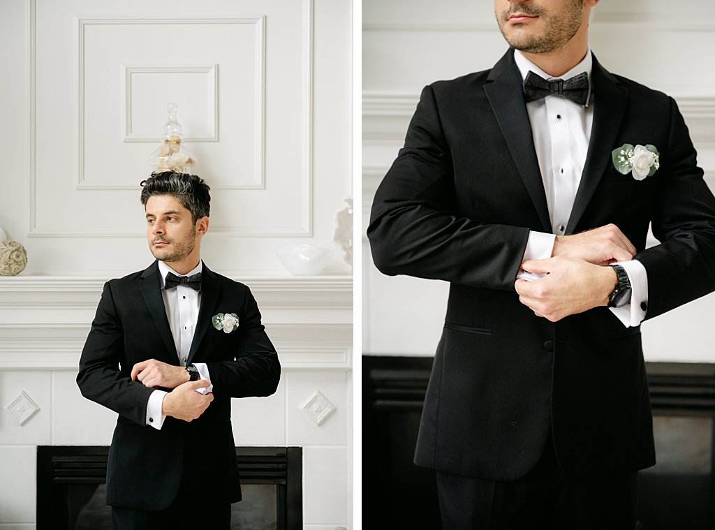 Photos of Groom Getting Ready
