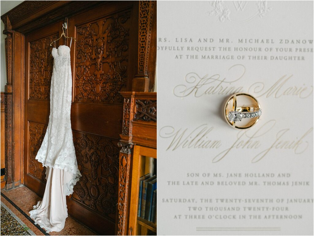 Bridal Details at the Chicago Athletic Association