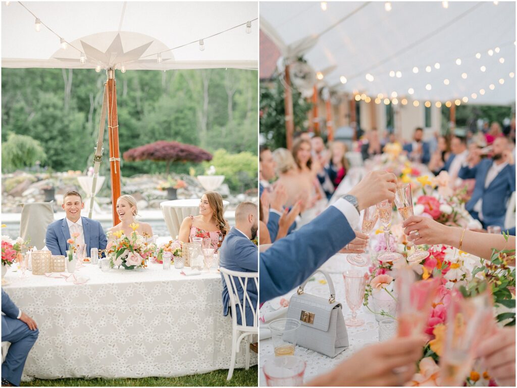 BBJ Tavola Linens
Colorful Tented Wedding