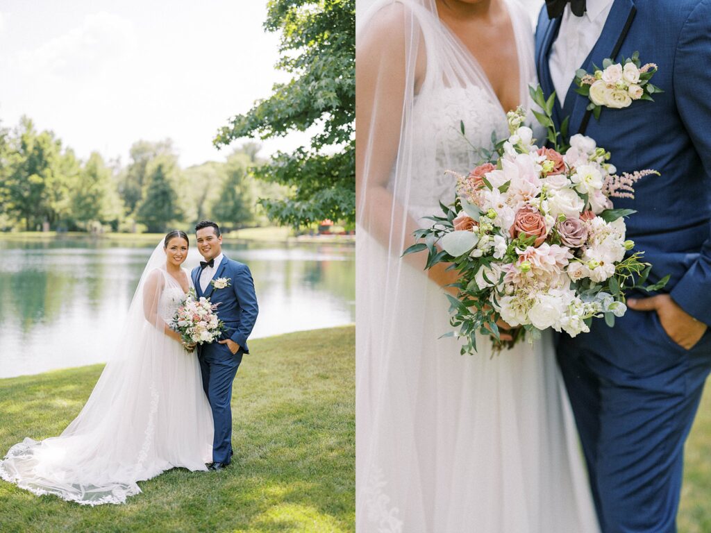 BRIDE AND GROOM AT GERVASI