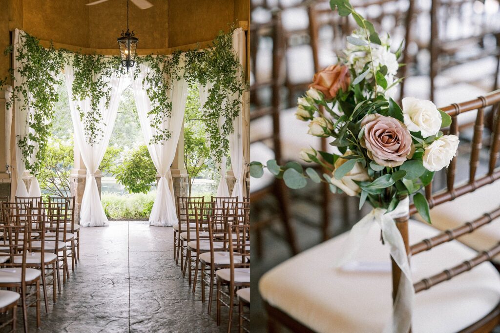 WEDDING CEREMONY AT GERVASI PAVILLION