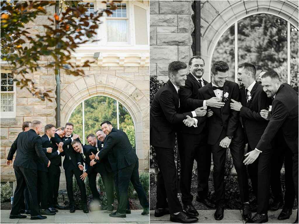 GROOM AND GROOMSMEN