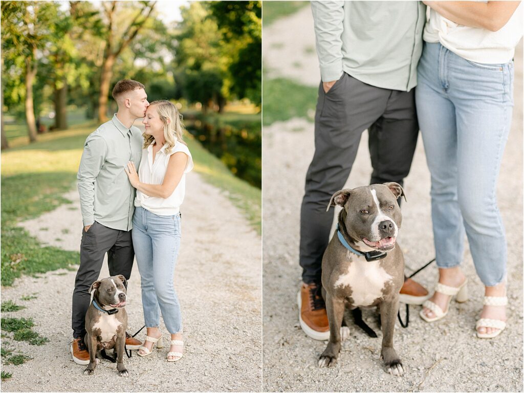 Engagement Session with Dog