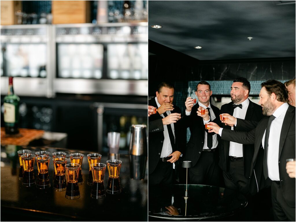 Groomsmen toast