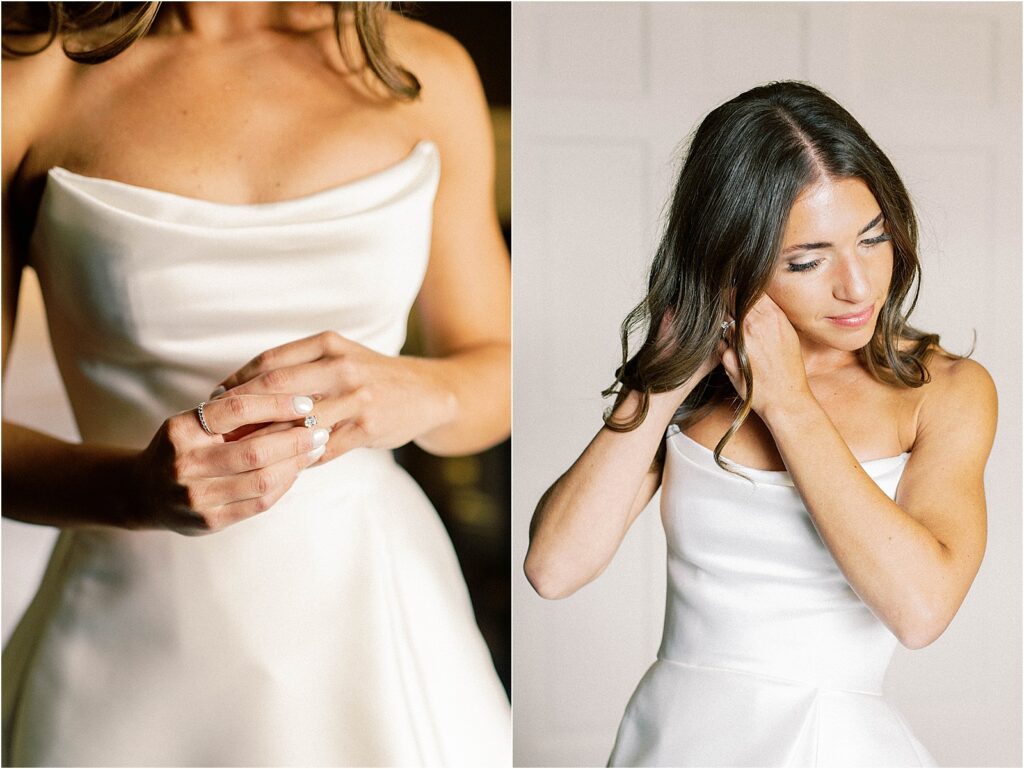 bride getting ready