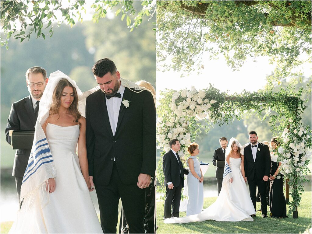 outdoor wedding ceremony