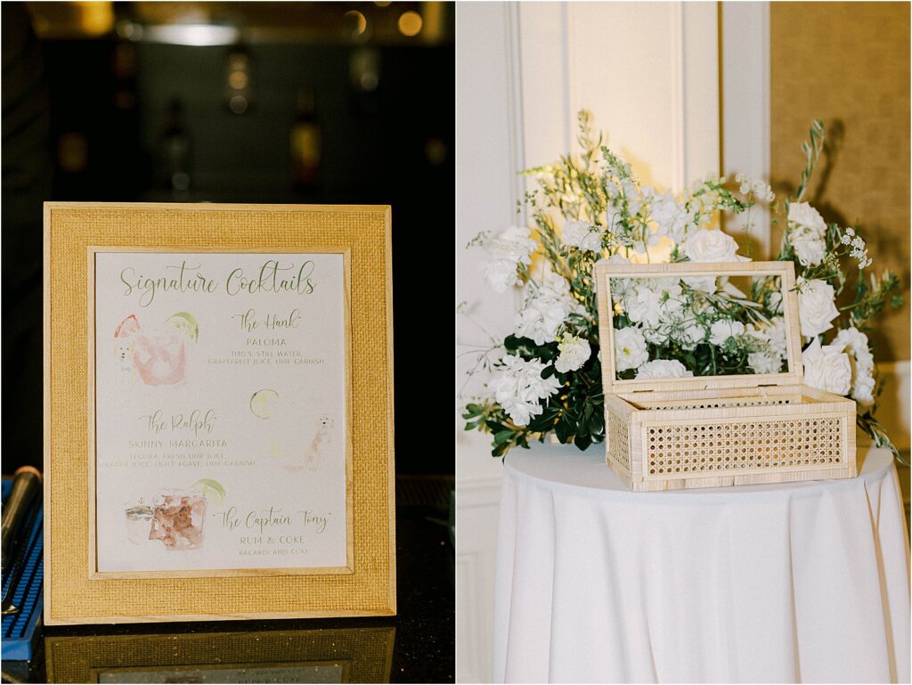 wedding signage