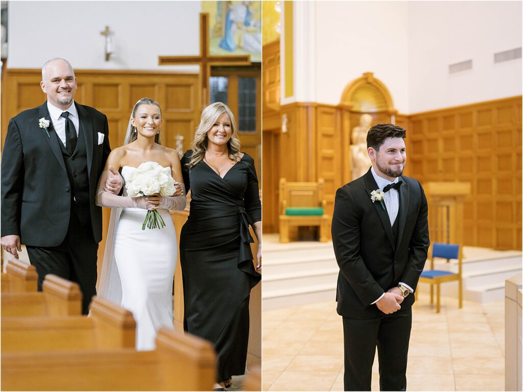 Catholic wedding ceremony