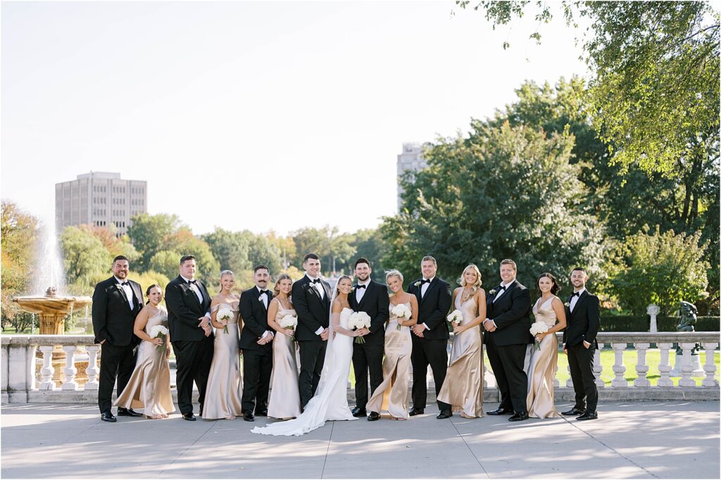 Bridal Party at Cleveland Museum of Art