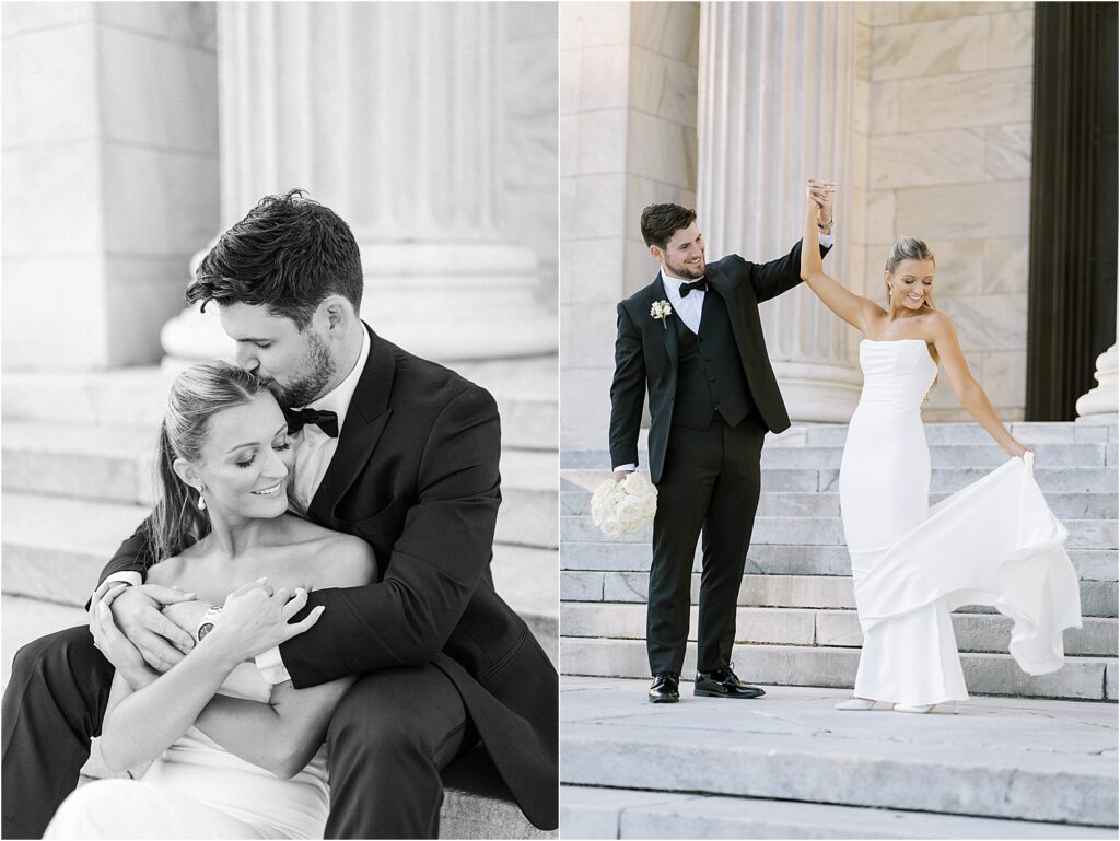 Bride and Groom at Cleveland Museum of Art